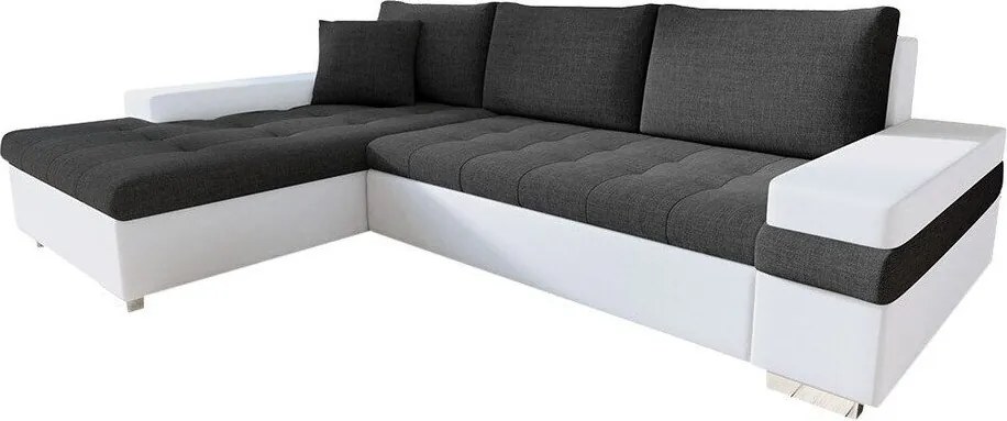 Hoekbank Comfivo Olivetum I, Aanwezig, Aanwezig, 274x182x83cm, 149 kg, Poten: Metaal