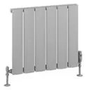 Eastbrook Malmesbury radiator 55x50cm aluminium 500W grijs mat