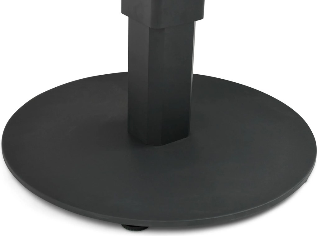 Tuintafel   90 cm  Grijs   Tivano in hoogte verstelbare