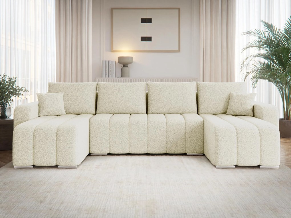 Hoekbank Arvada 122, Aanwezig, Aanwezig, 313x147x86cm, 156.5 kg, Poten: Metaal