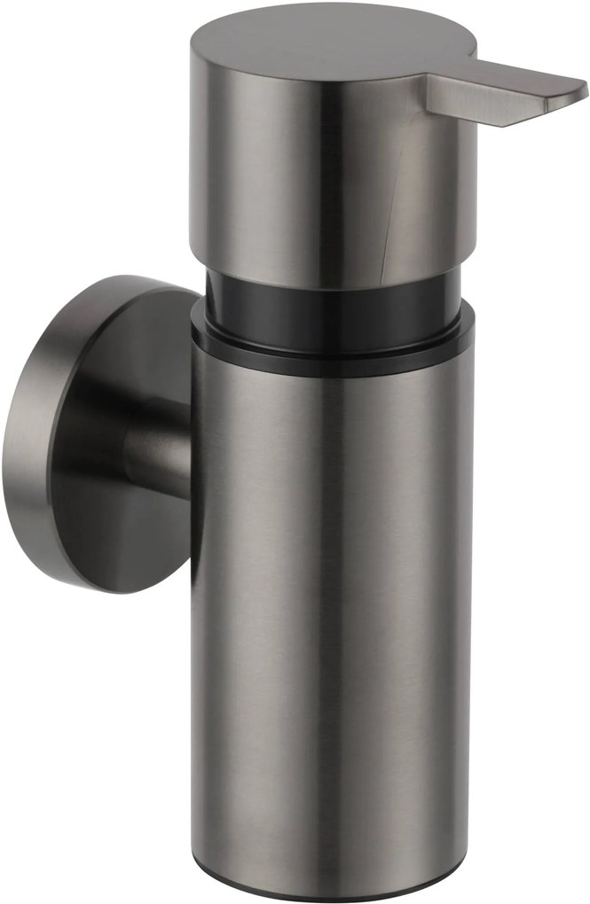 Saqu Nemo zeepdispenser 5,5x9,8x14cm gun metal pvd-coating
