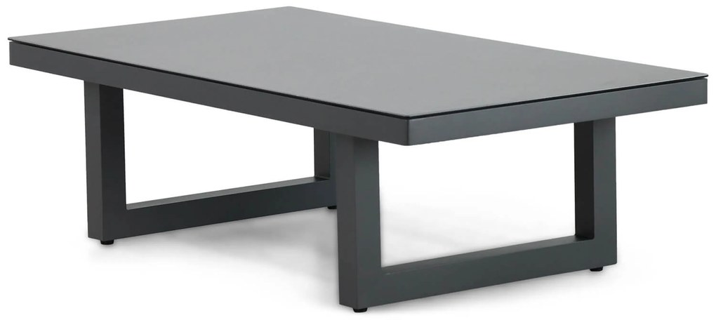 Stoel en Bank Loungeset 5 personen Aluminium/teak Grijs Osmen Manly