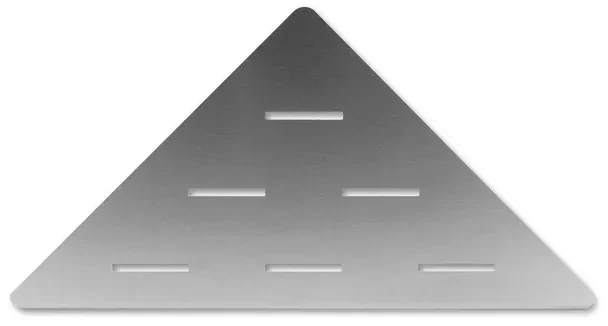 Looox corner shelf hoekplanchet - 30x22cm - RVS geborsteld corner30