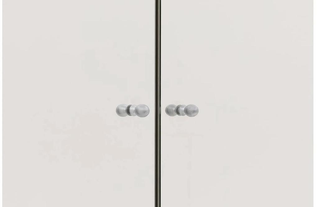 Goossens Kledingkast Easy Storage Ddk, Kledingkast 203 cm breed, 220 cm hoog, 4x spiegel draaideur