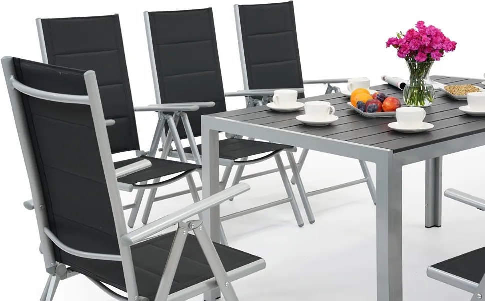 Polywood Verona aluminium tuinset voor 8 personen Tuinpunt