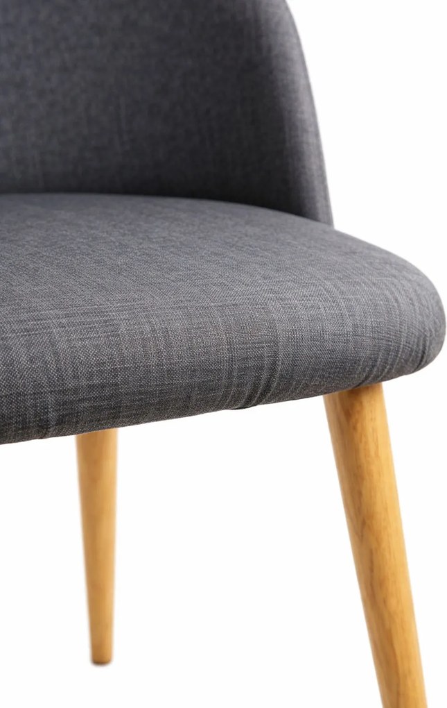 Pak 4 Vint Stoffen Stoelen