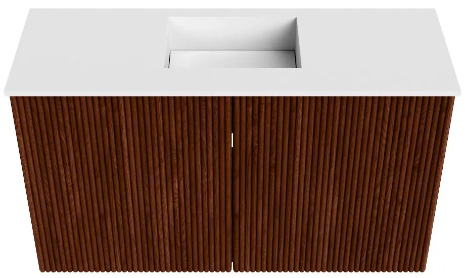 Mondiaz Joya 70cm toiletmeubel ruby met wastafel faye midden 1 kraangat talc