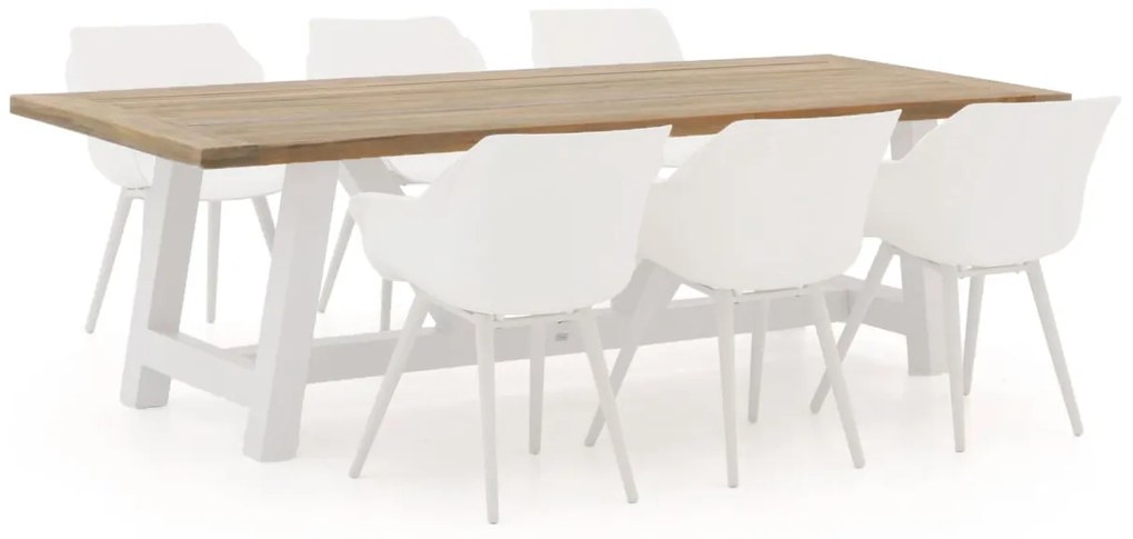 Diningset Hartman  | 6 personen | Tuinset teakhout | 7-delig | Kees Smit Tuinmeubelen