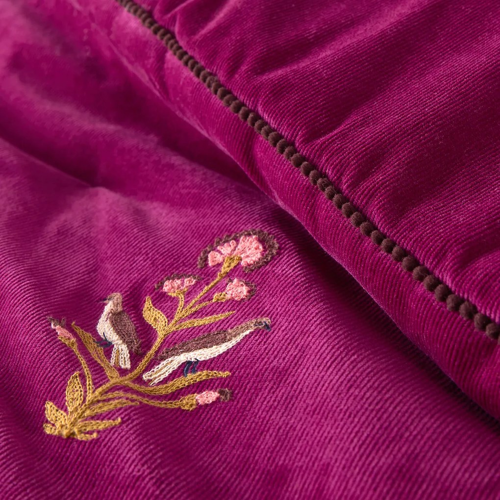 Gematelasseerd dekbed in gerib fluweel Dylis