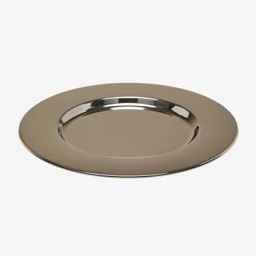 Kirsh Ø30 Cm Dienblad Van Roestvrij Staal Roestvrij Staal - Sklum