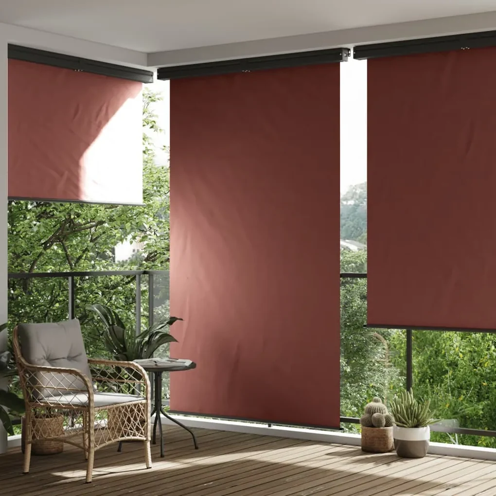 vidaXL Balkonscherm 170x250 cm bruin