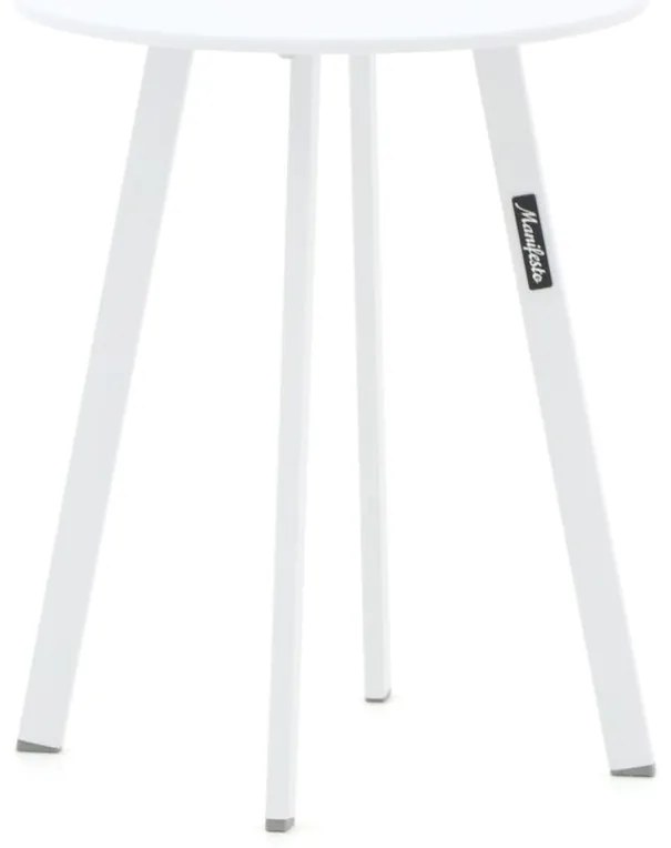 Bijzettafel tuin Manifesto  | Rond  | Tuintafel Staal | Ø40cm | Kees Smit Tuinmeubelen