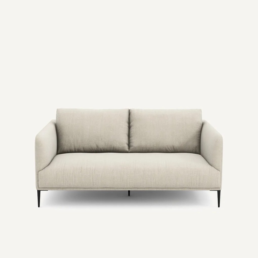 Katoenen en linnen compacte bank, Oscar, ontwerp Emmanuel Gallina