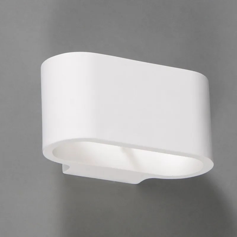 Moderne wandlamp wit plat - Gipsy Arles