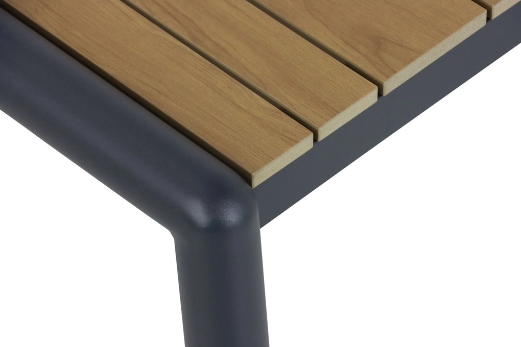 Hoek loungeset 5 personen Aluminium Grijs Santika Furniture Santika