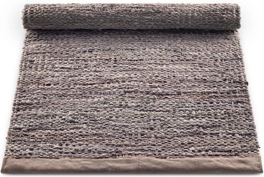Rug Solid - Leather Wood - 75 x 300 - Vloerkleed