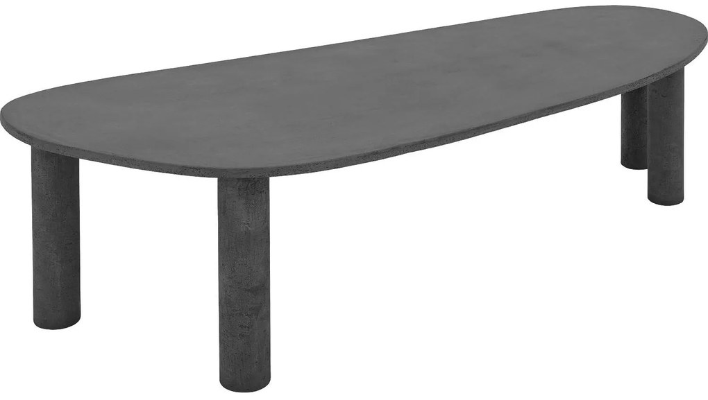 Goossens Eettafel Stone, Organisch 290 x 120 cm