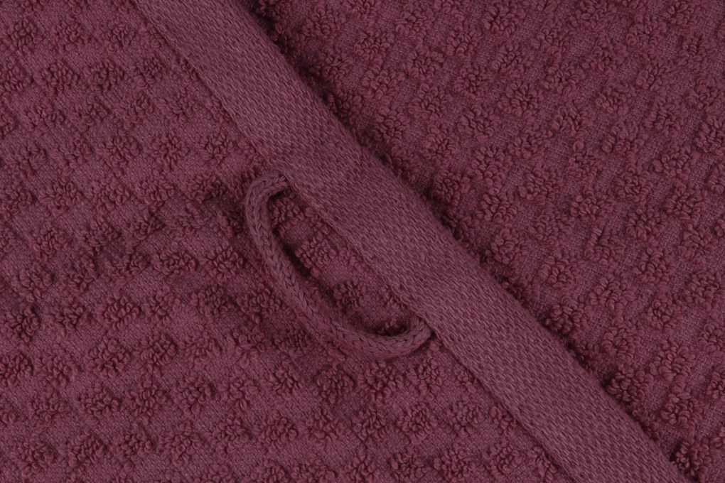 Handdoek Popcorn Collectie– 4 stuks – 70×140 – oudroze