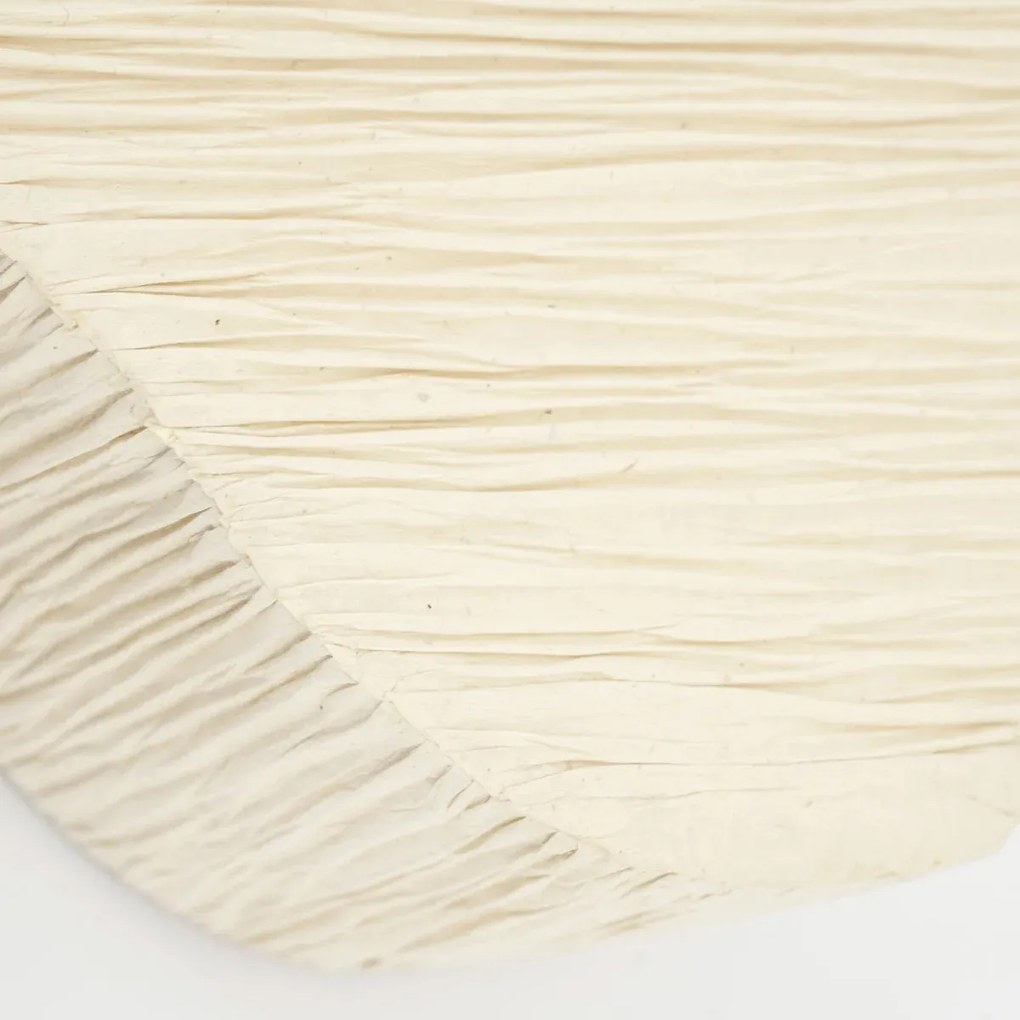 Wandlamp Papier Beige