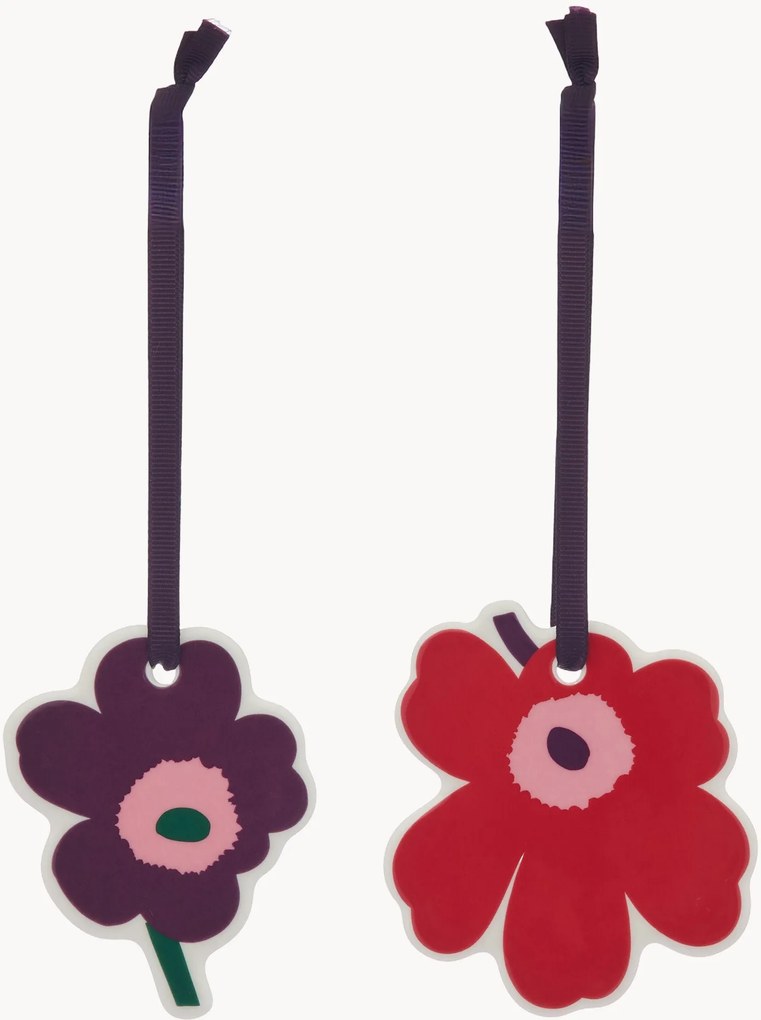 Decoratieve ornamenten Unikko, 2-delig