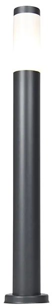 Buitenlamp paal antraciet met opaal 80 cm IP44 - Rox
