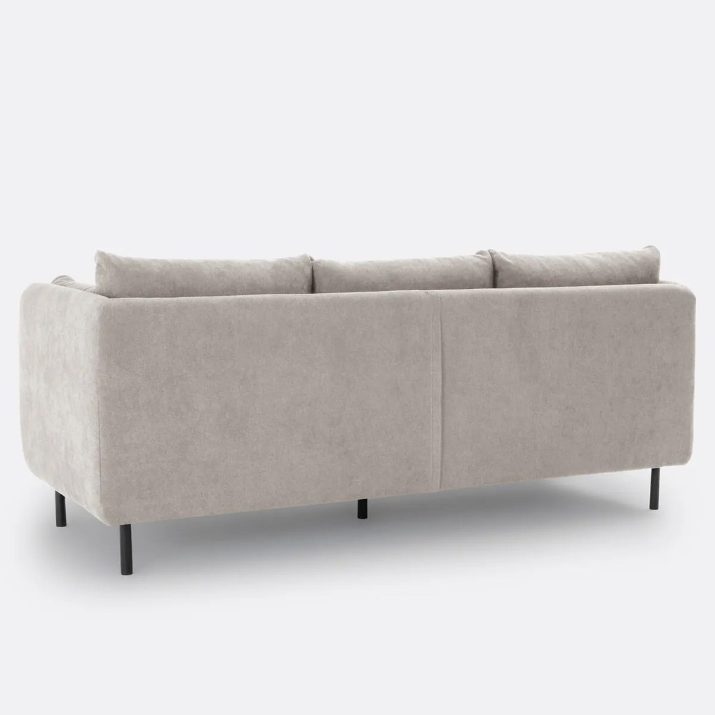 3- of 4-zits rechte bank in structuurstof, Victor