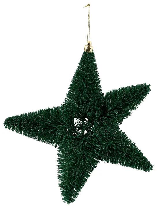 Kerstster - groen - 20 cm