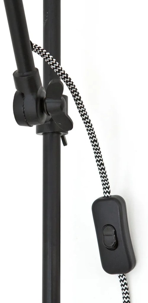 By-Boo Horus Zwarte Wandlamp Met Plankje