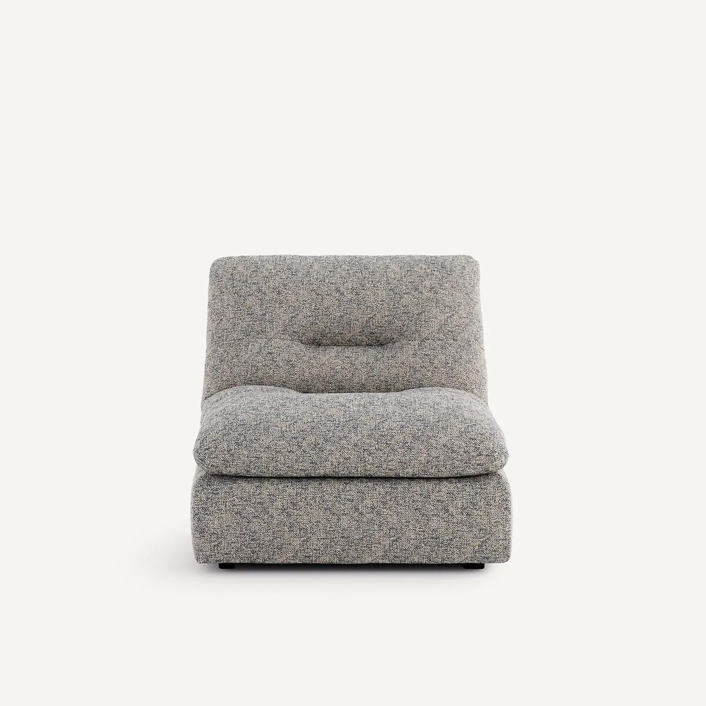 Modulaire loungestoel van katoenmix, Giuliano