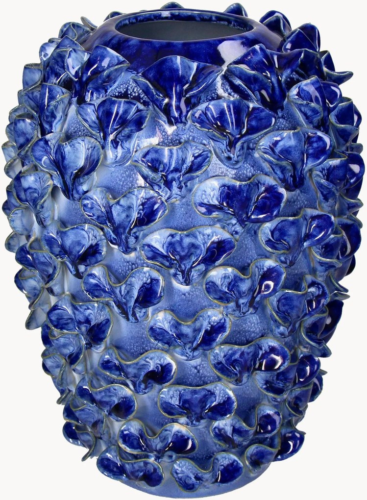 Steengoed vaas Breeze, H 31 cm