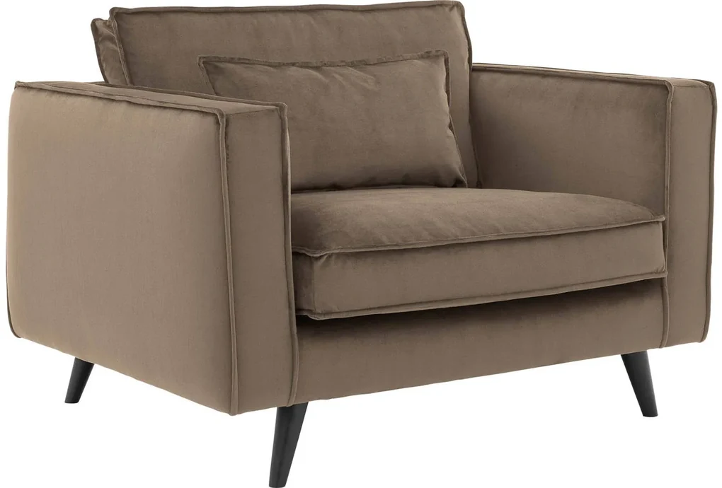 Goossens Loveseat Suite, Loveseat inclusief 1 lendekussen + 2 armkussens
