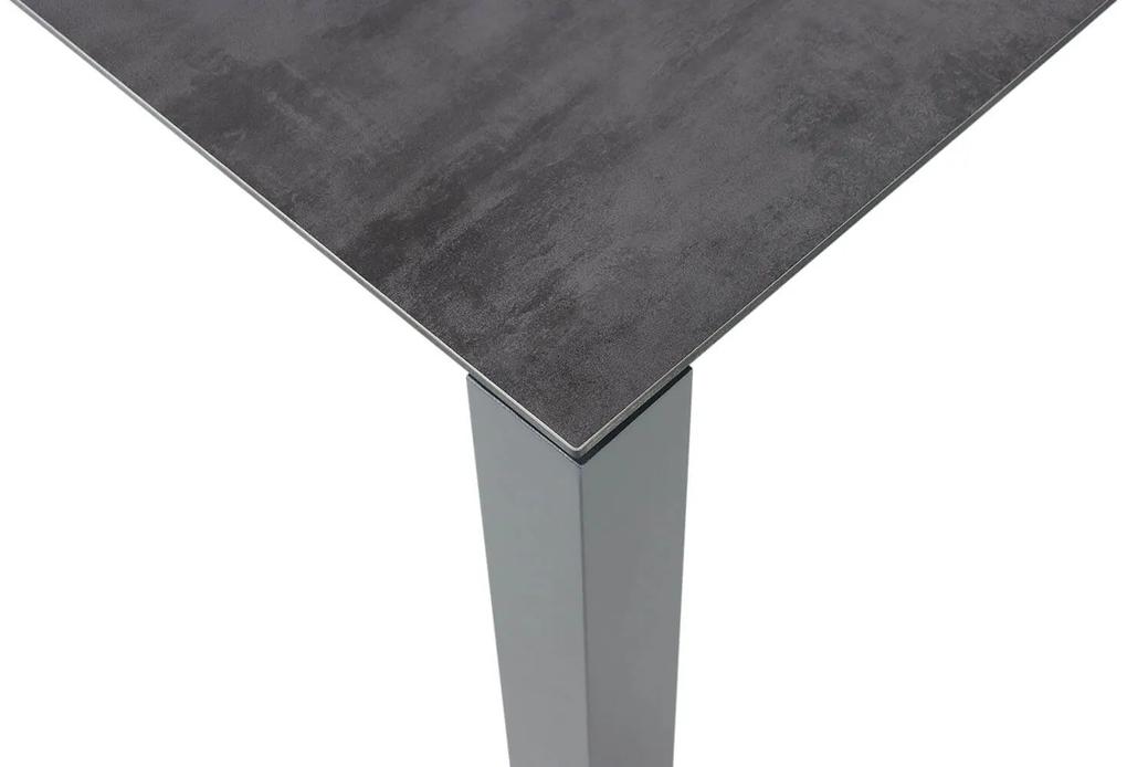 Dining Tuintafel   180 x 90 cm Aluminium/HPL Grijs  Santika Yoko