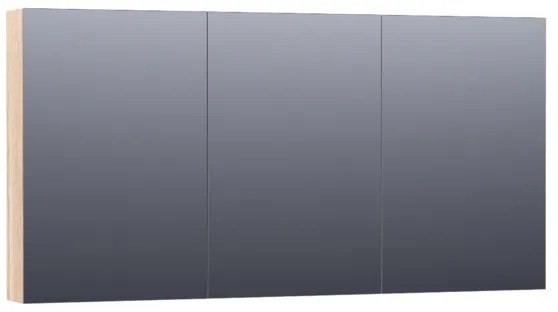 Saniclass Plain Spiegelkast 139x70x15cm White Oak SK-PL140WO