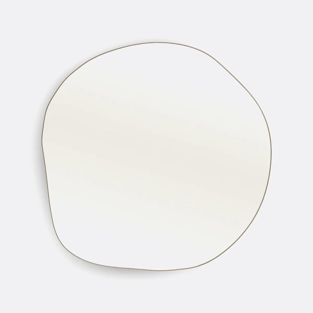 Spiegel, organische vorm, 100x100 cm, Ornica