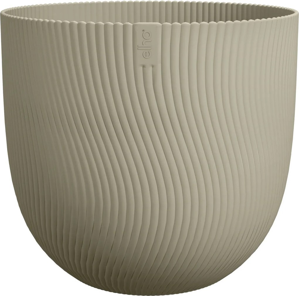 elho Sereh Round 40 - Nordic Green (Groen) - Diameter 39 x H 33 cm - Ideaal voor binnen&amp;buiten - 100% gerecycled