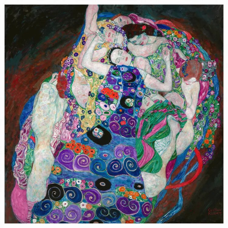 Kunstreproductie The Virgin (1913), Gustav Klimt