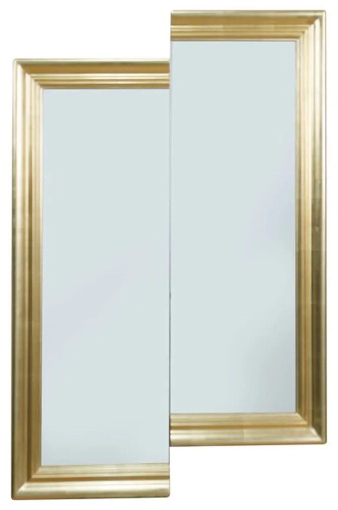 Kare Design Double Vision Design Spiegel Gouden Lijst - 81x121cm