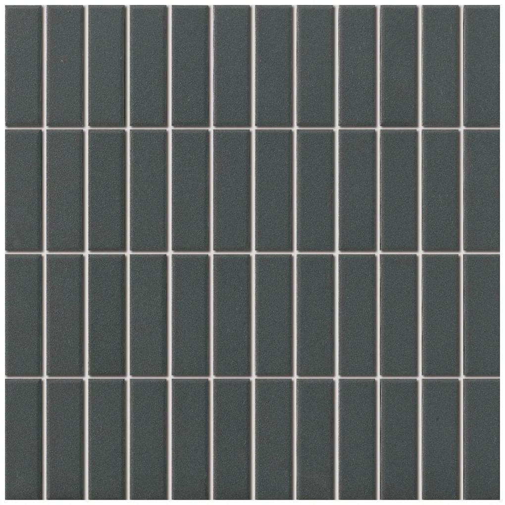 The Mosaic Factory London mozaïek tegels 30x30 rechthoek zwart