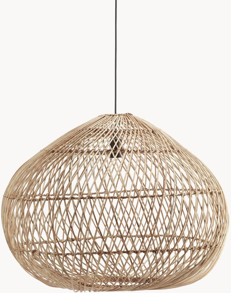 Handgemaakte rotan hanglamp Karen