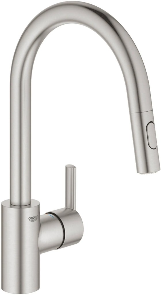 Grohe Feel Quickfix keukenmengkraan RVS