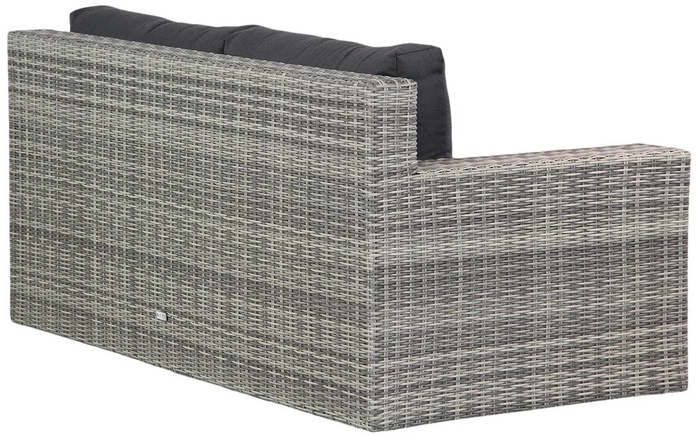 Hoek loungeset 5 personen Wicker Grijs  Garden Collections Amico/Riviera