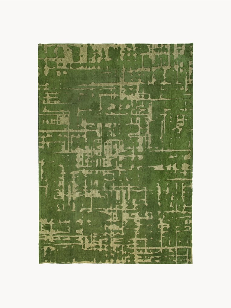 Jacquard vloerkleed Perrier's Green Structures