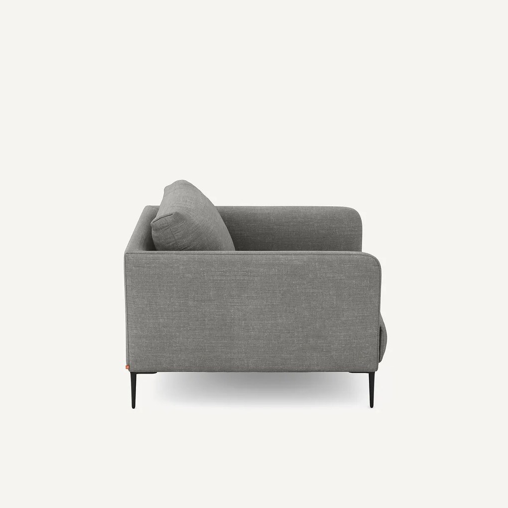 Fauteuil in katoen en linnen Oscar design E. Gallina
