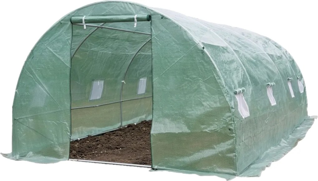 Famiflora tunnelserre 18m² - 300x600x200cm - groen