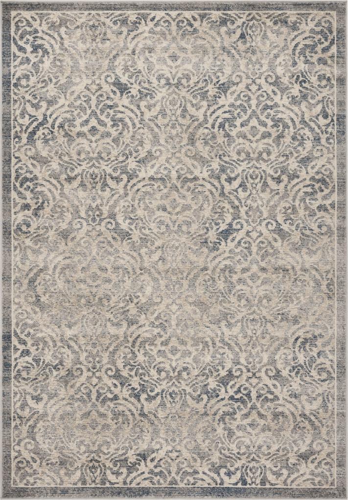Safavieh | Vloerkleed Ophelia Traditioneel 60 x 240 cm lichtgrijs, blauw vloerkleden polypropyleen vloerkleden & woontextiel vloerkleden