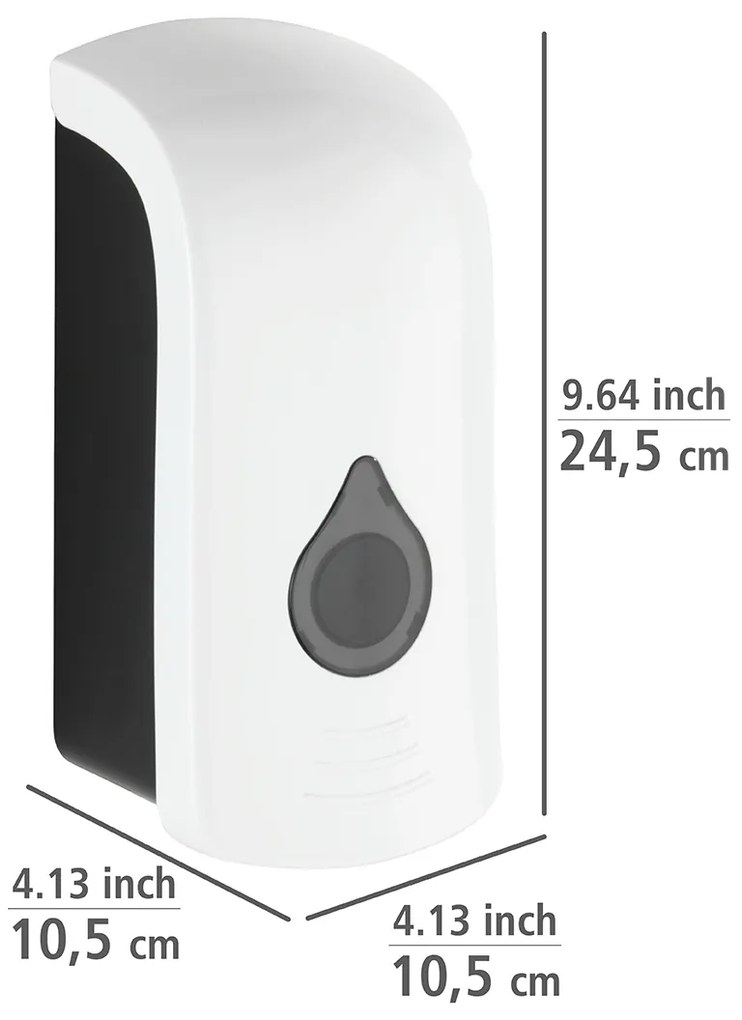 Wenko Ranera desinfectie & zeep wanddispenser 750 ml kunststof wit mat