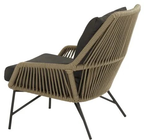 4 Seasons Outdoor Ramblas loungeset met Atlas tafel 120 x 62 x 35 cm * SALE * Loungeset taupe weerbestendig