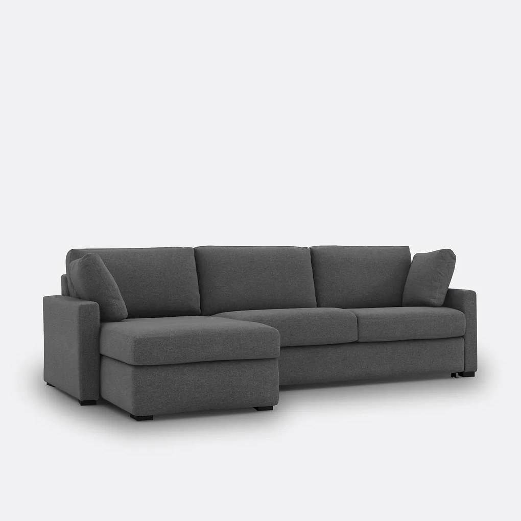 Hoekbank, omvormbaar, 4-zit, polyester, Comfort Bultex®, TIMOR