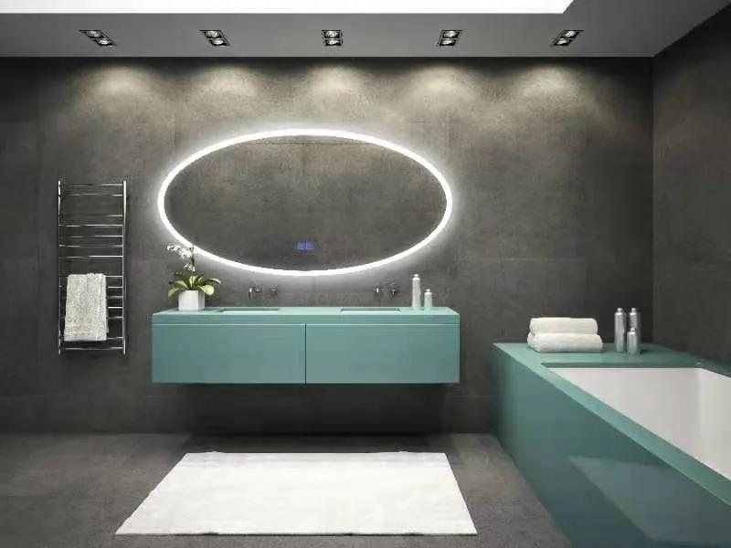 B-Stone Ovalo spiegel met LED-verlichting 120x60cm