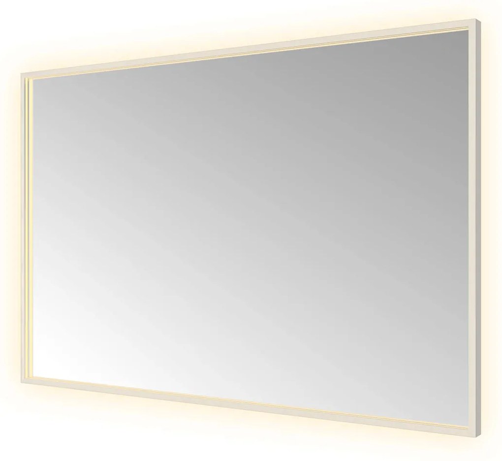 Hotbath &More Square rechthoekige spiegel 120x80cm RVS